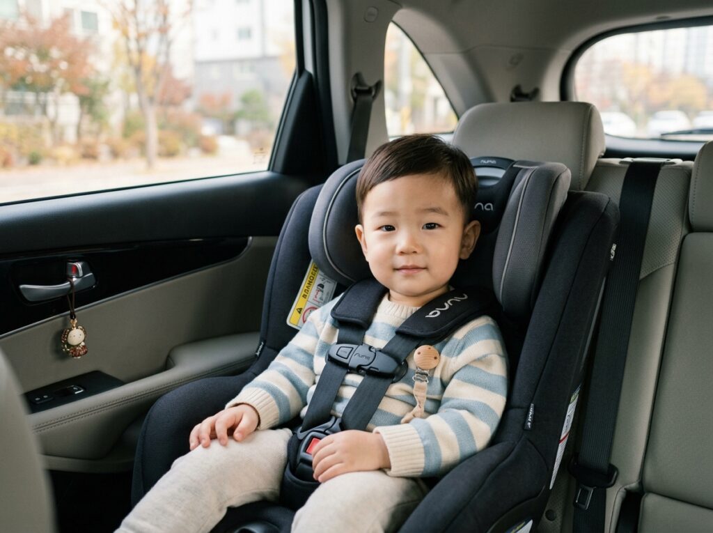 여름철 아기 피부 장벽 케어를 위한 카시트 통풍시트 세팅법